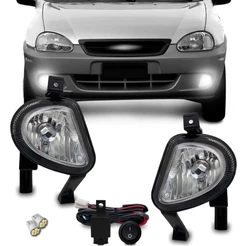 Kit Farol Milha Corsa Classic Meia Lua 2003 2004 2005 2006 Bt Alt
