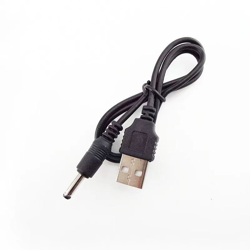 3.5*1.35mm usb cabo de alimentação plug 5v para roteador hub mini ventilador lâmpada alto-falante