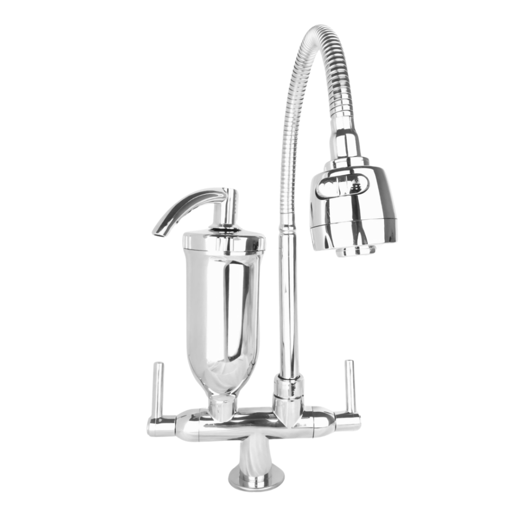 Torneiras Filtro Para Pia Cozinha De Bancada Gourmet Luxo Flexivel 1/4 de Volta 2168