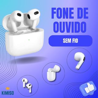 Fone Sem Fio Bluetooth AIRPRO TWS300 Kimaster Iphone