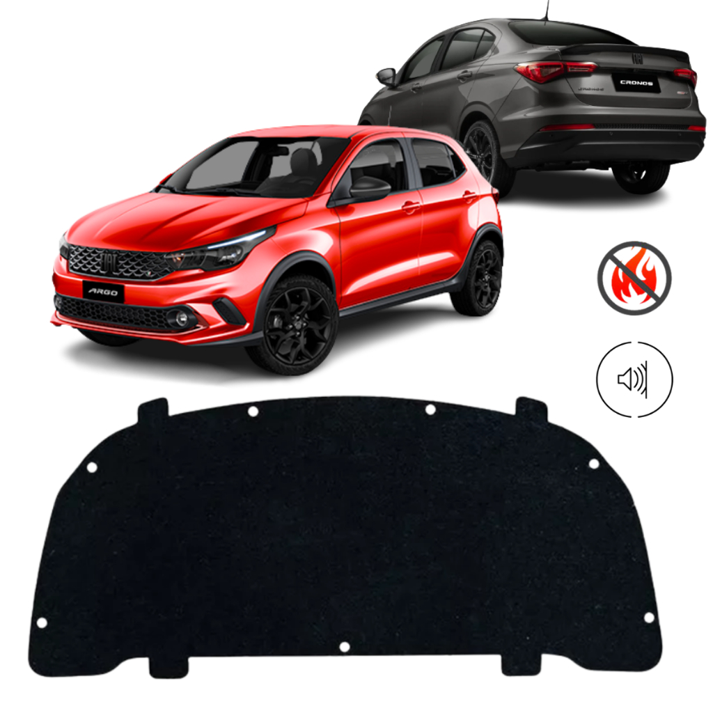 Forro De Capo Dianteiro Fiat Argo Cronos 2017 a 2019 - Autocolante