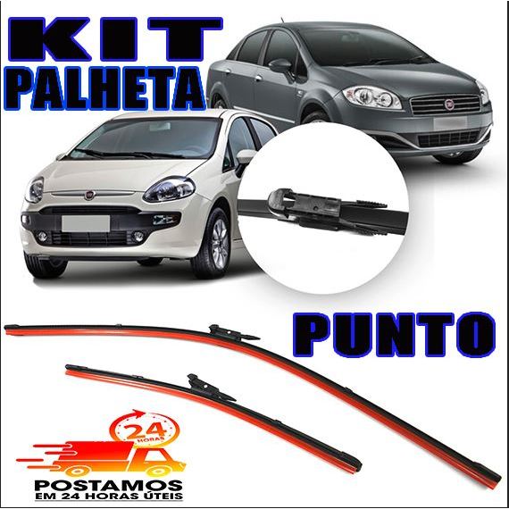 KIT PALHETA PUNTO 3 PALÇHETAS TRASEIRA 1208