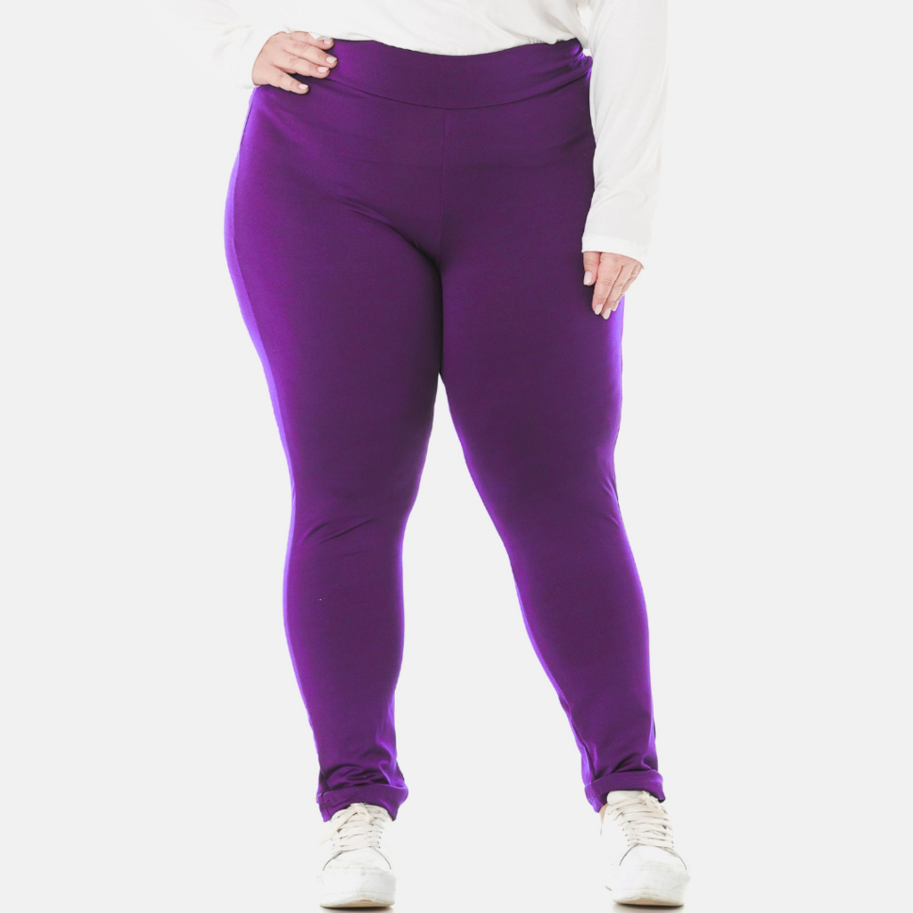 Leg Legging Lisa Plus Size Calça Suplex Fitness Academia 1133-C2