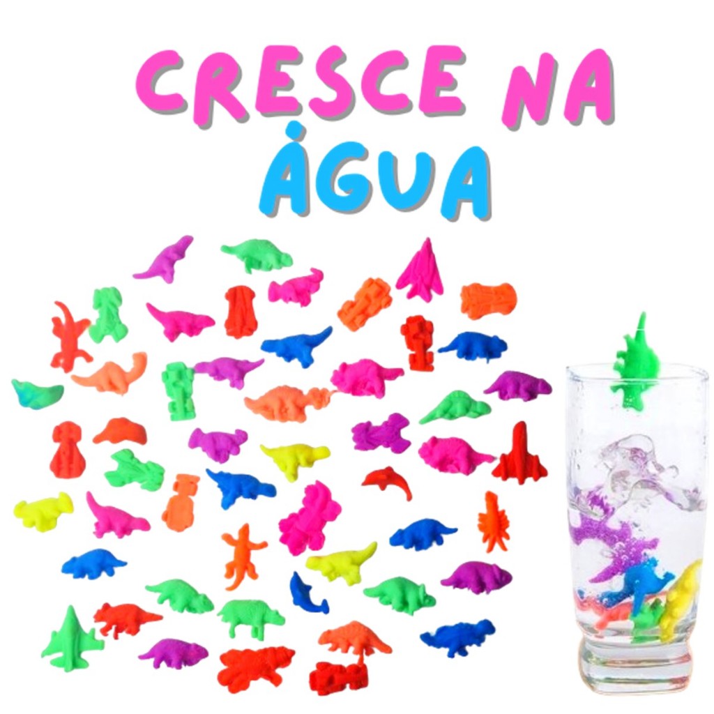 20 Bichos Carrinho Dinossauro Cresce na Água p/ Kit Festa Lembrancinha Prenda Infantil em Oferta na Shopee