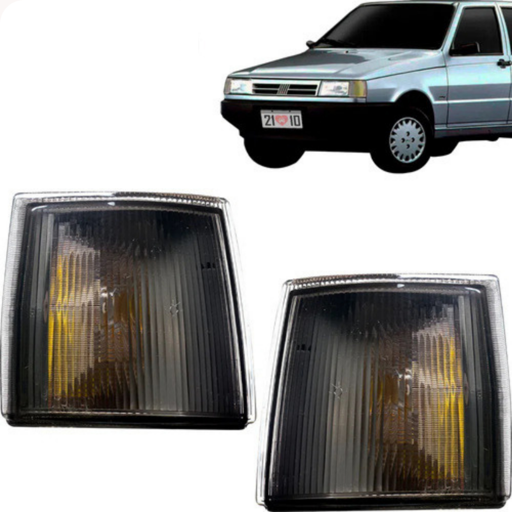 Lanterna Dianteiro Uno/elba/premio/fiorino 1991 1993 1994 19961997 1998 2000 2002 2003 04 Arteb Fume