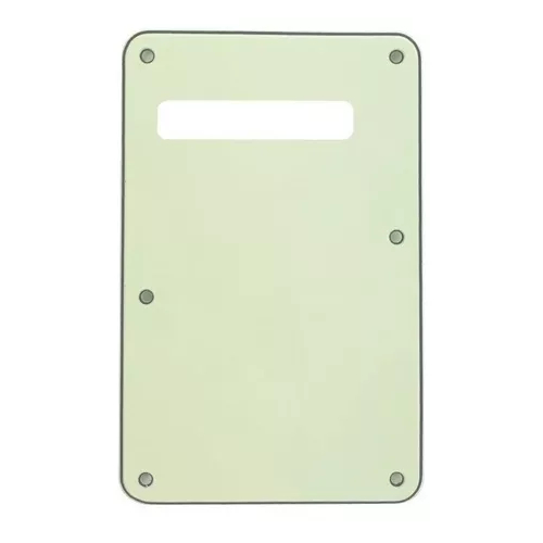 Escudo Tampa Traseira para Guitarra Strato Mint Green 1ply