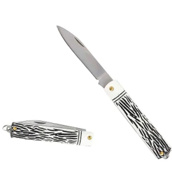 Canivete De Bolso Lâmina Estreita Inox Multiuso 18cm Corneta Ferramentas