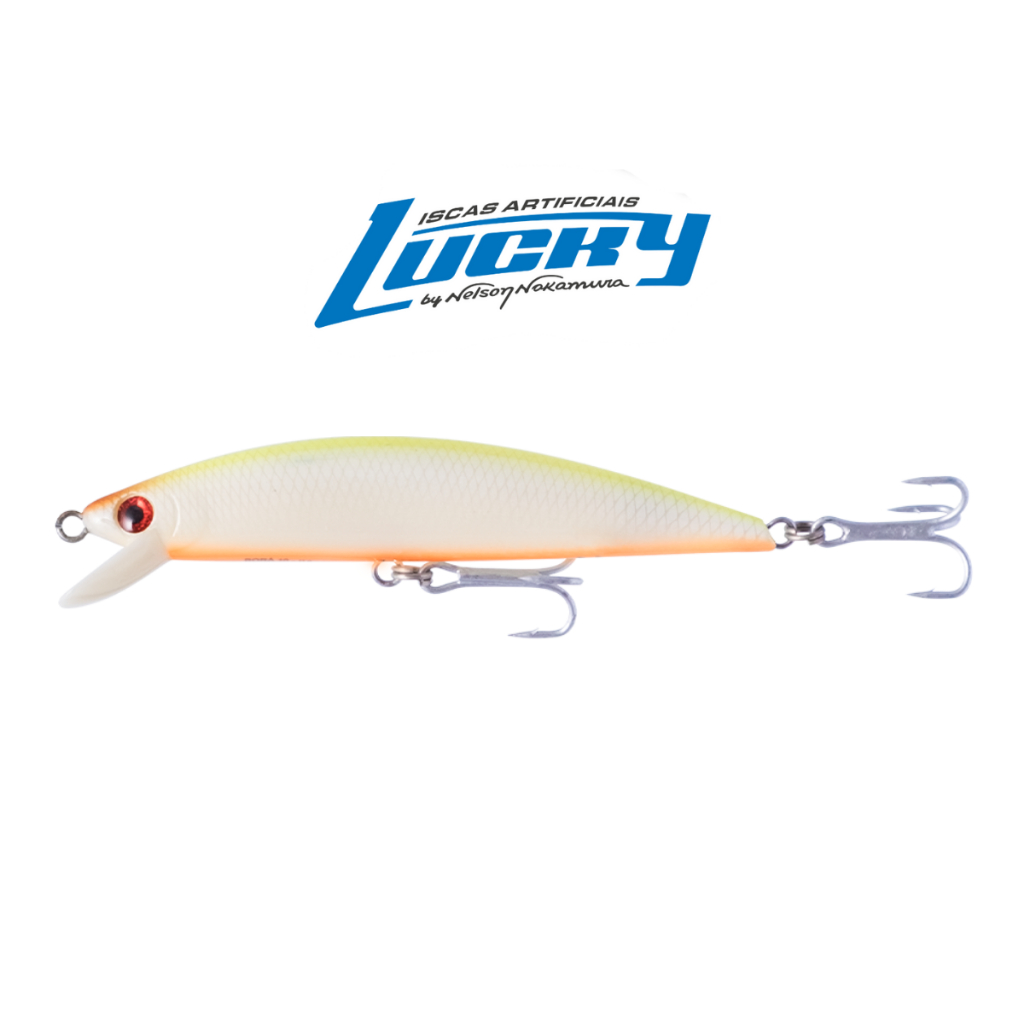Isca Artificial Nelson Nakamura Meia Água Borá 7,5 Lucky em Oferta na Shopee