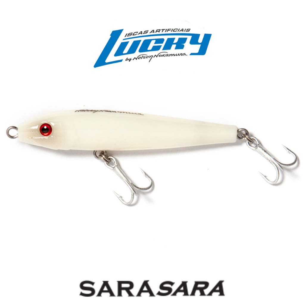 Isca Artificial Nelson Nakamura Superficie Sará Sará 80 Lucky - Sports & Outdoors