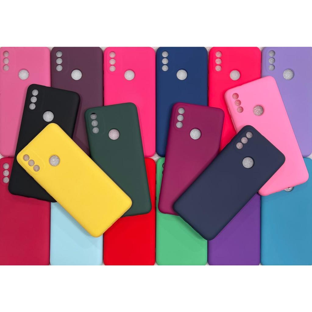 Capa Capinha Para Motorola E20 Silicone Aveludado Case em Oferta na Shopee