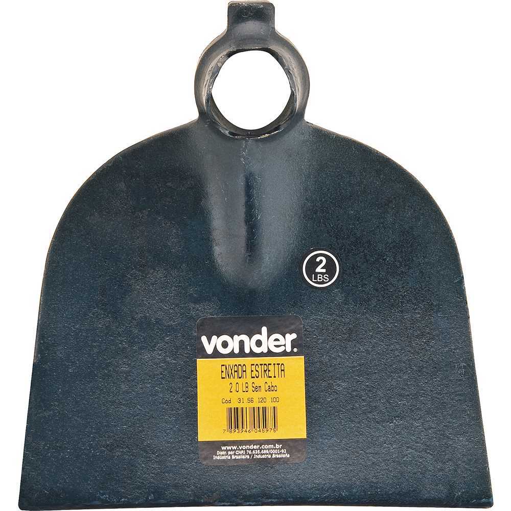 Enxada estreita 2,0 lb, sem cabo, VONDER