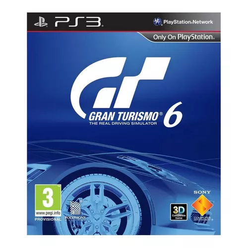 Jogo Gran Turismo 6- Usado - Ps3 - Midia Fisica