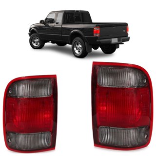 Lanterna Traseira Ranger 1998 1999 2000 2001 2002 2003 Bicolor Lente Estriada Acrilico em Oferta na Shopee