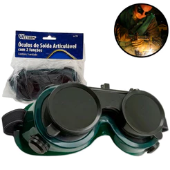 Óculos De Solda Articulável Com Lente Dupla Para Uso Profissional - Western