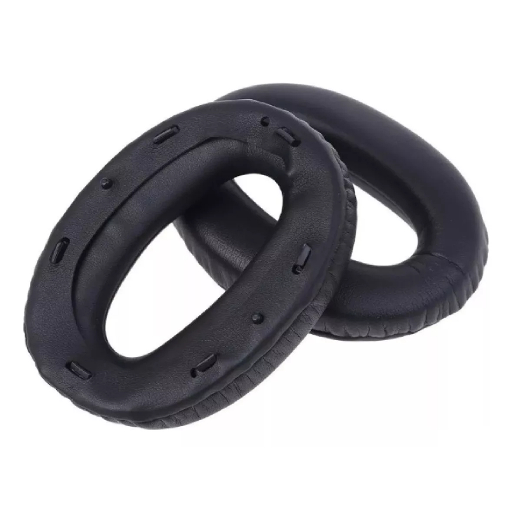 Par Almofadas Espumas Compatível Sony Mdr 1000x E Wh1000x M2