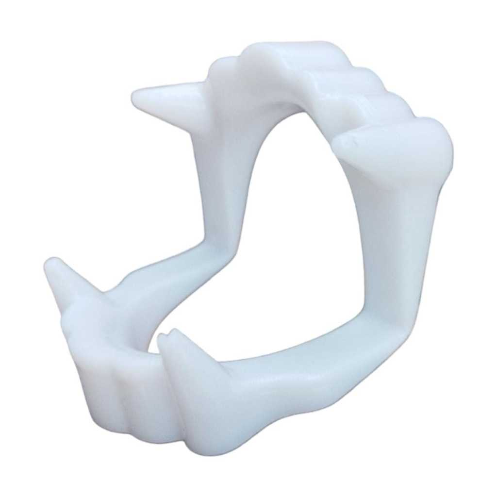 10 Dentadura Branca Dentes Vampiro P/ Festa Halloween Lembrancinha Aniversario Prenda Quermesse em Oferta na Shopee