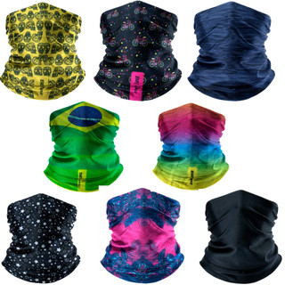 Kit com 2 (duas) Bandanas Ciclismo-Running BeFast Unissex Bicicleta Corrida Tubular Balaclava Toca