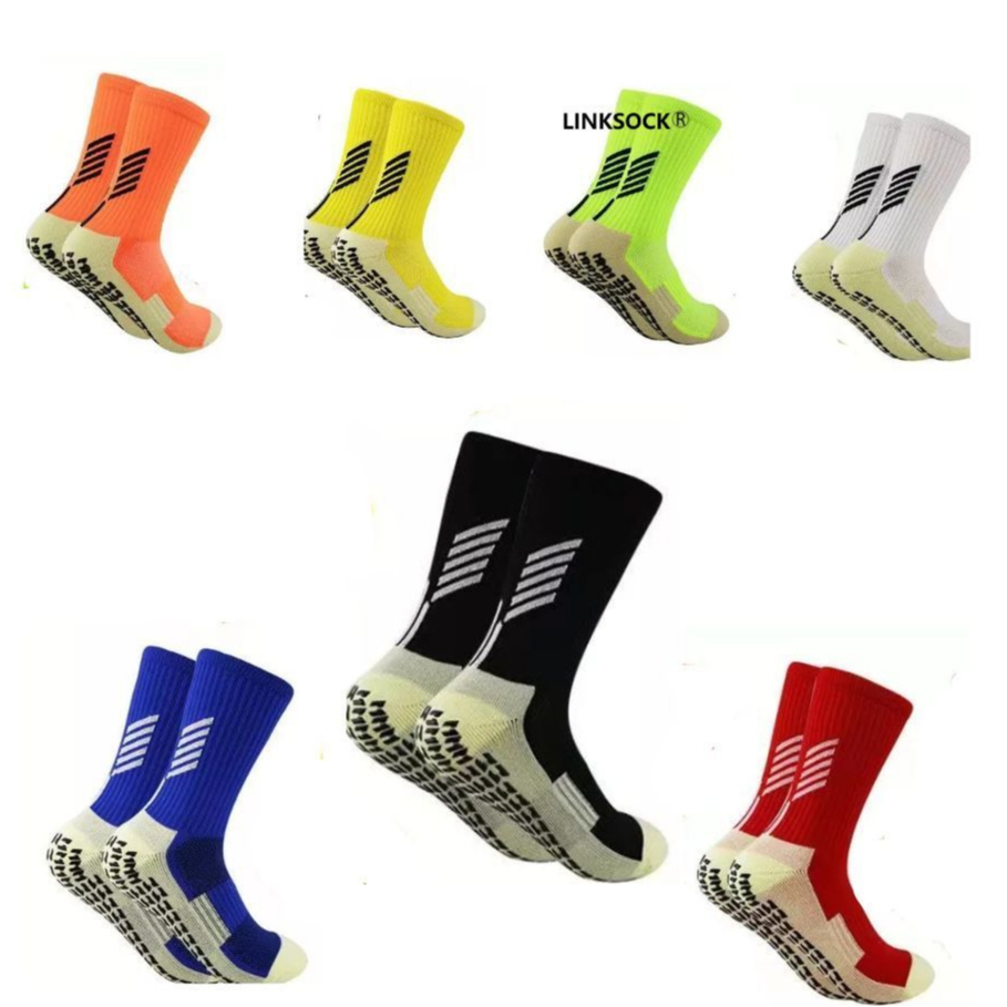 Kit 2 Pares Meia de Campo Esporte Futebol Amortecedora Com Asas