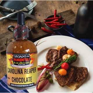 Carolina Reaper Chocolate Lançamento No Brasil - Vidro 60 Ml