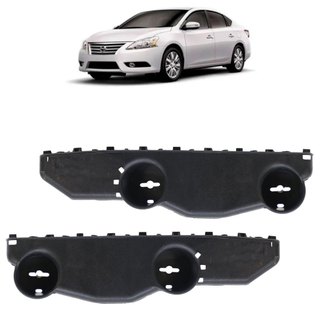 Suporte Guia Parachoque Dianteiro Sentra 2014 2015 2016 Preto em Oferta na Shopee