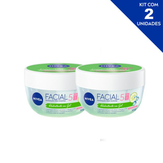 Kit NIVEA Gel Hidratante Facial Pote 100g - 2 unidades
