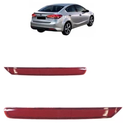 Refletor Parachoque Traseiro Cerato 2017 2018 2019 Rubi Lente Acrilico