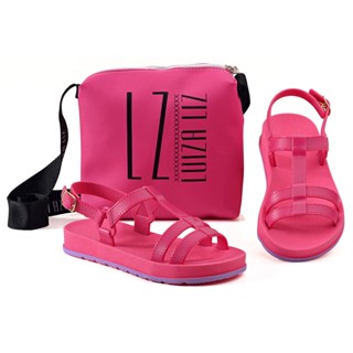 SANDALIA INFANTIL LUIZA LIZ COM BOLSA