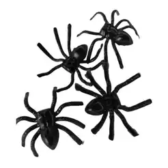 10 Aranha De Mentira Para Kit Festa Lembrancinha Prenda Criança Halloween Aranha Falsa