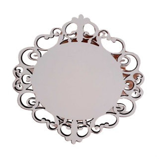 Placa Moldura Escapulário 10 Cm Mdf Branco- 10 Unidades em Oferta na Shopee