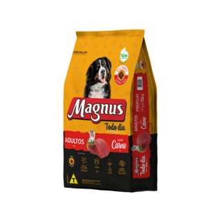Ração Magnus Premium Todo Dia 10,1Kg Cães Adultos Sabor Carne Adimax