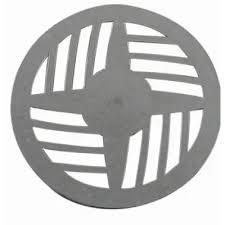 Grelha Redonda para Caixa Sifonada plástica branca diâmetro 9,7cm ou 15cm 1 unidade ASTRA