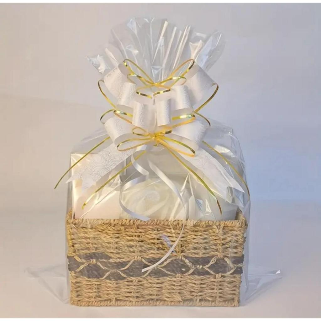 kit 10 sacos para cesta de presentes vários tamanhos tipo celofane em Oferta na Shopee