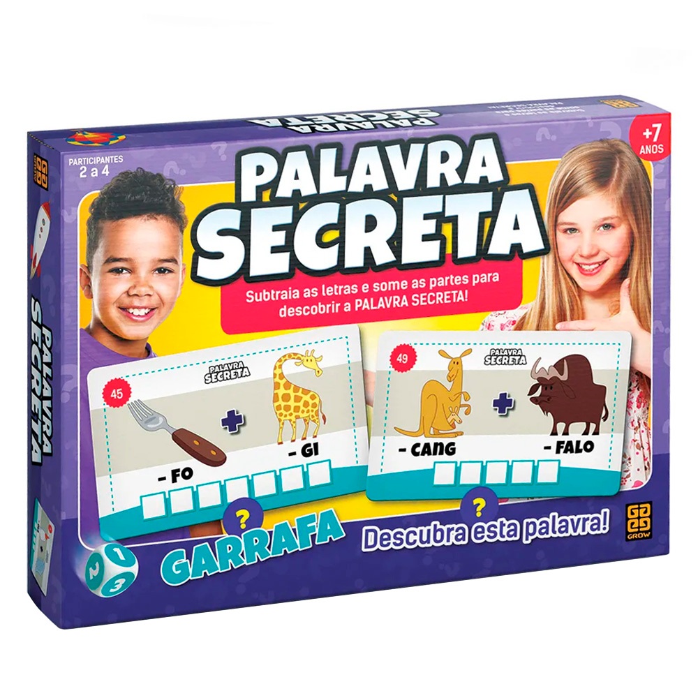 Jogo Palavra Secreta- Grow 1800