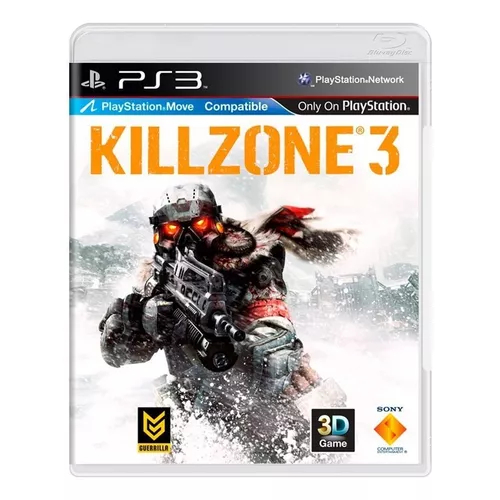 Jogo Kill Zone 3 - Usado - Ps3 - Midia Fisica