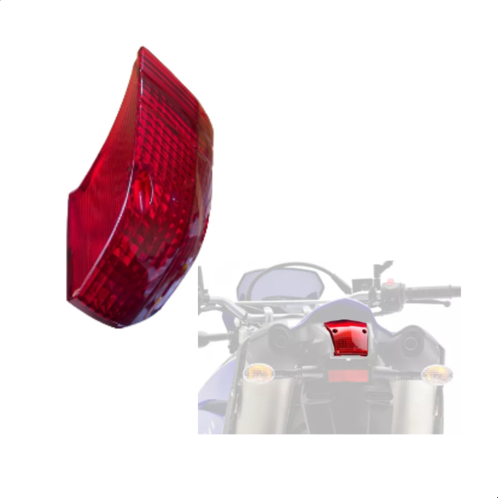 Lente Lanterna Traseira Freio Para Yamaha Xt 660 2005 A 2018 em Oferta na Shopee