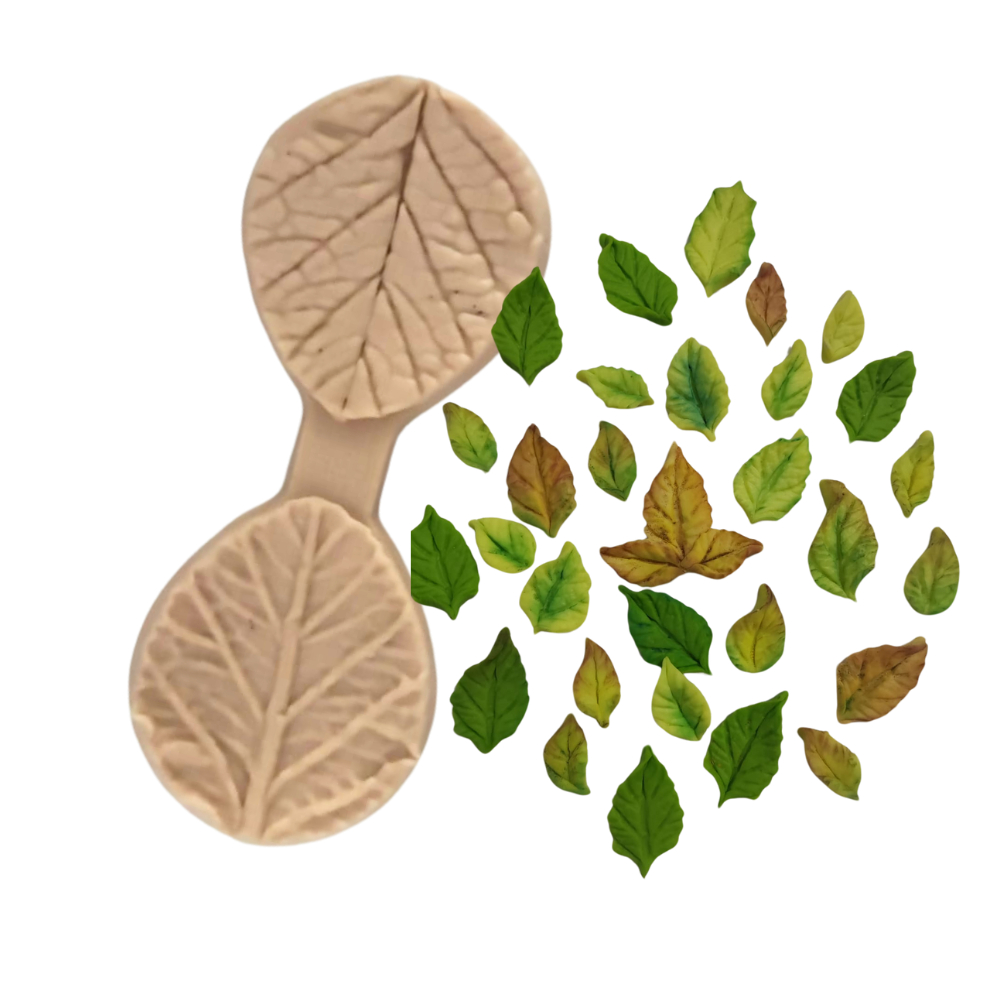 Molde de Silicone - Molde frisador de folhas - cód 1451 em Oferta na Shopee