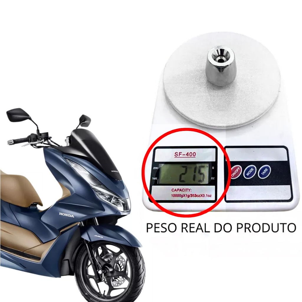 Peso Guidão Pcx 150 Par Titan 125 150 160 Fan 125 150 160 Cb 300 Cbx 250 Twister Pesinho Guidon — imagem 2 de 2