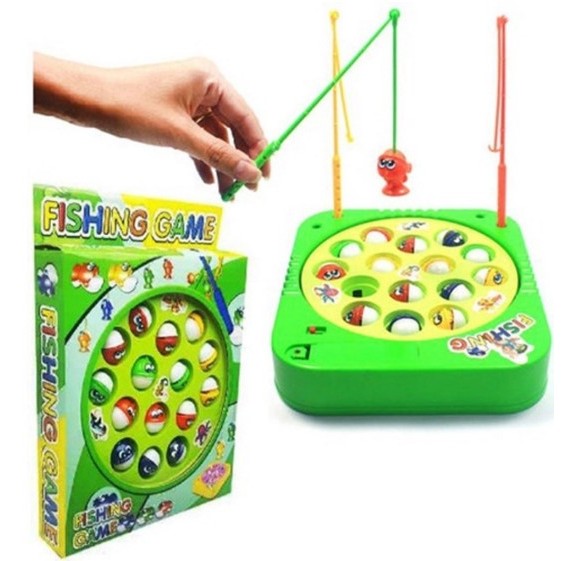 Brinquedo Jogo Infantil Pescaria Pega Peixe Pesca Maluca