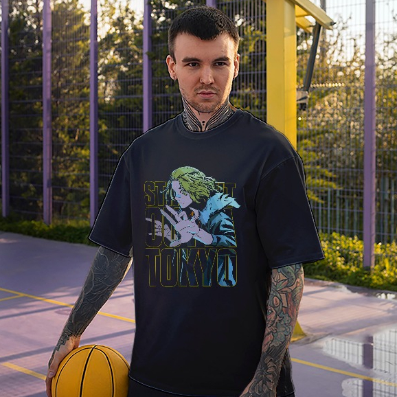 Camiseta Mikey Manjiro Sano Camisa Streetwear Algodão Confortável Estilo Moda Unissex Envio imediato
