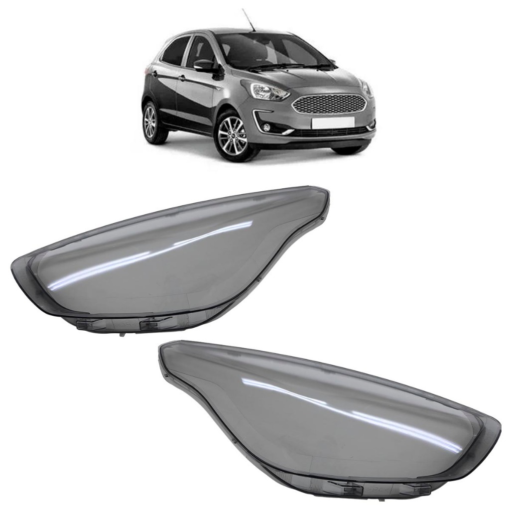 Lente Farol Dianteiro Ka 2019 2020 2021 2022 Cinza Lisa Acrilico em Oferta na Shopee