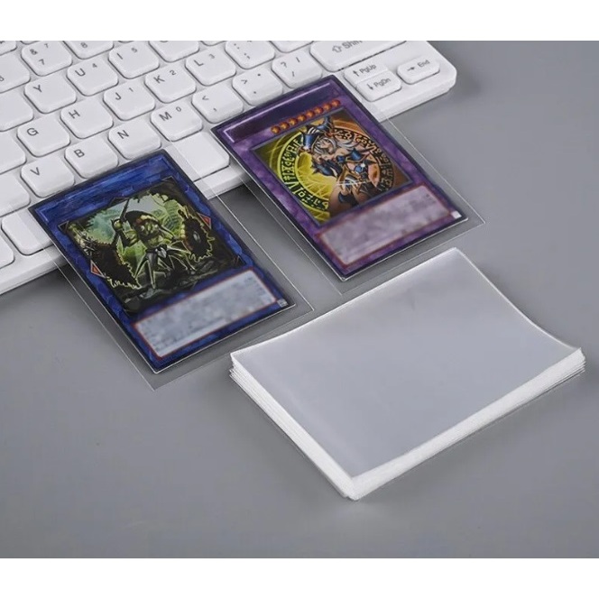 Protetor de Cartas Sleeve Affront Games Padrão Premium Transparente Pokémon Magic Kpop idol Photocard MTG Card Games TCG