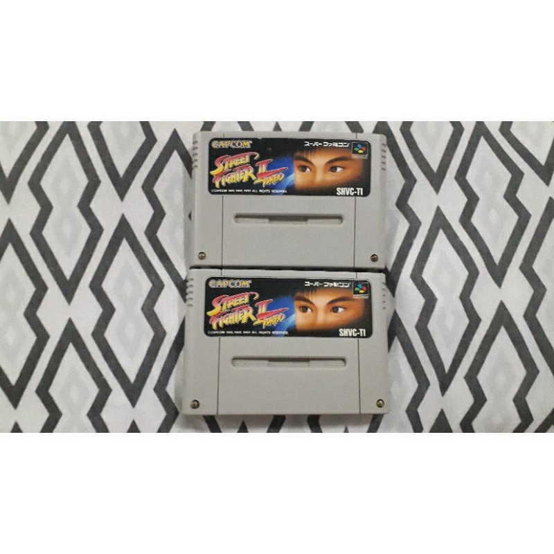 Street Fighter 2 Turbo 100% Original p/ super famicom
