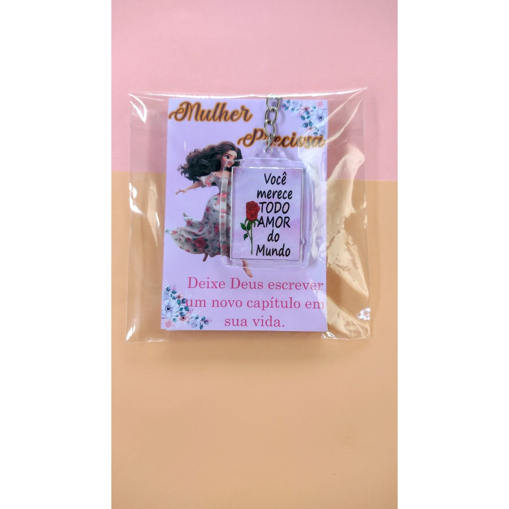 Kit Chaveiros + Bloquinhos Personalizados * Aniversário * Lembrancinha Maternidade *Dia da Mulher