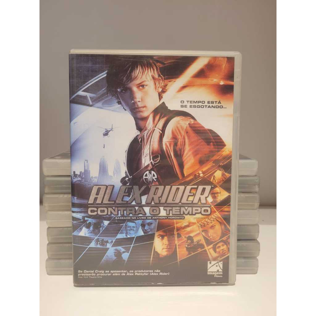 ALEX RIDER CONTRA O TEMPO - DVD - Original