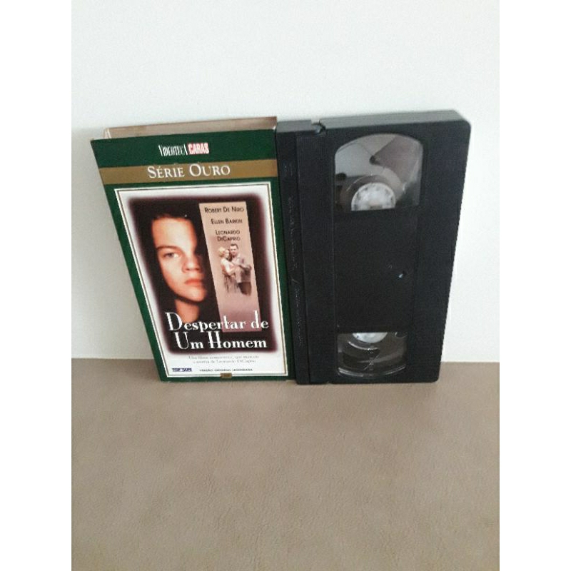 Fita Vhs Despertar De Um Homem  - Videoteca Caras Série Ouro