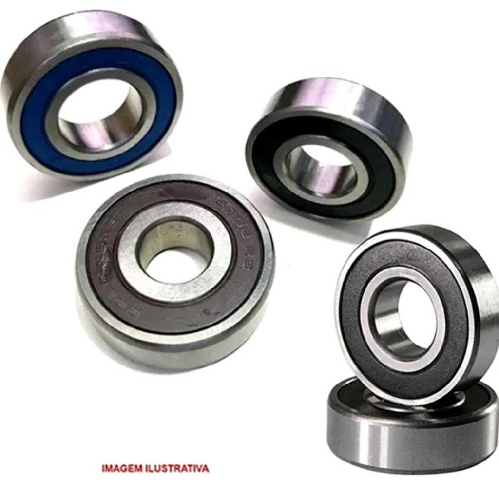 Rolamentos Roda Moto Dianteira Traseira Titan 150 Fan 150 Titan 160 Fan 160