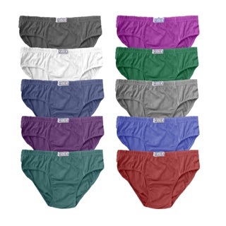 Kit 10 Cuecas Slip 100% Algodão Cueca Slip Masculina em Oferta na Shopee