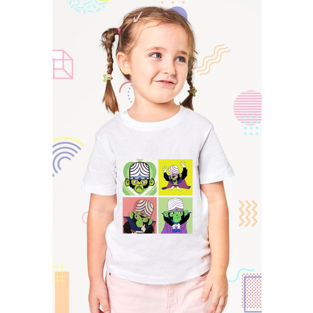 CAMISETA INFANTIL Unissexmacaco louco,meninas super poderosas estilosa, religião, moda infantil menina ,menino, unissex