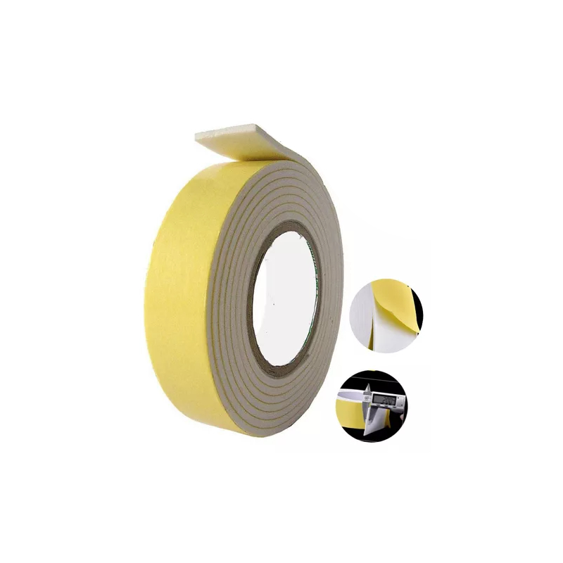 Fita Banana Espuma 1,9mmx1,5m - Jojo Paper - 1, 2, 3, 4 ou 5 rolos em Oferta na Shopee