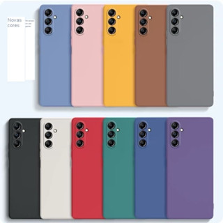 Capinha Capa Samsung A14/A34/A54 silicone case Aveludada